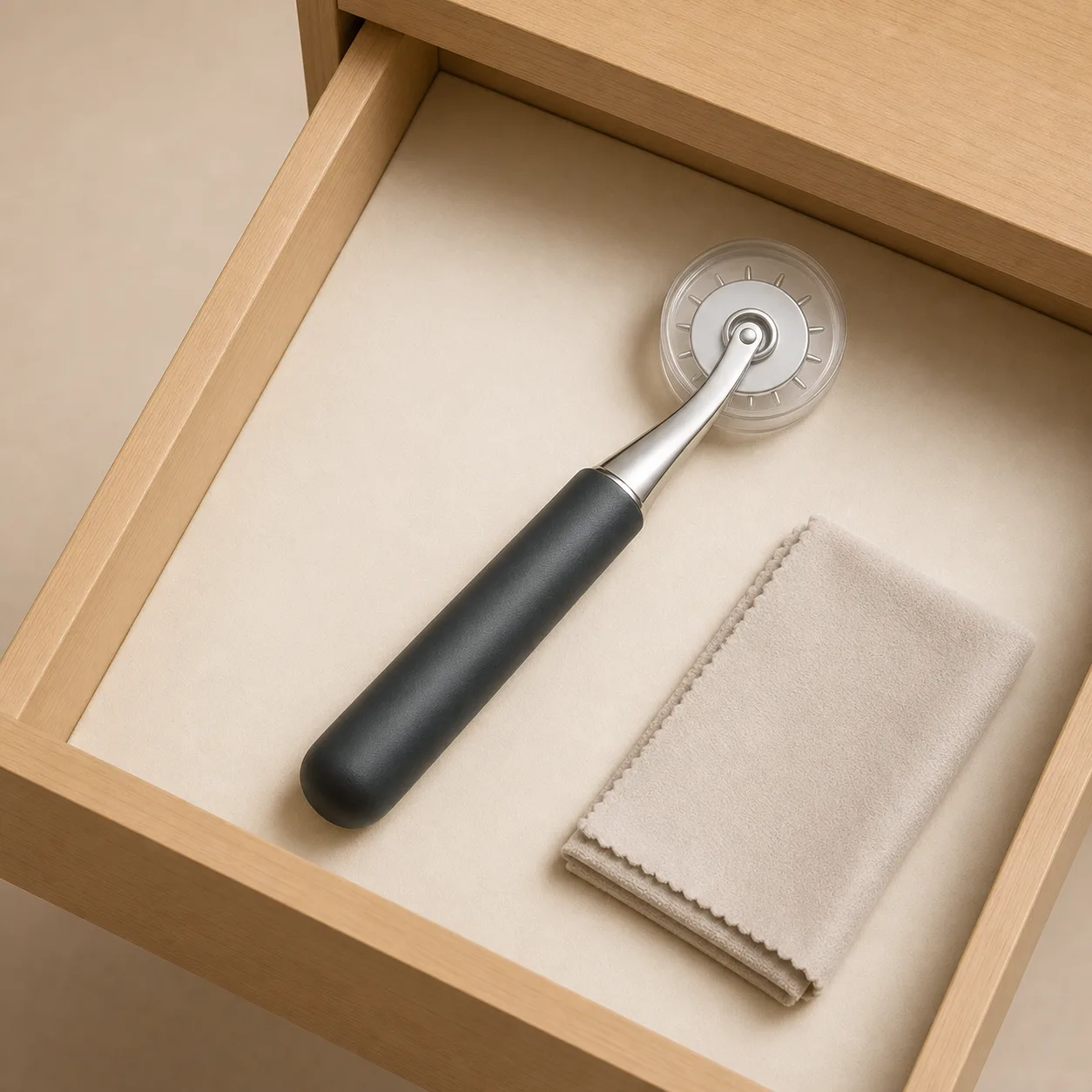 Single-Wheel Sensory Pinwheel - Precision Touch with Protective Cap - Image 3
