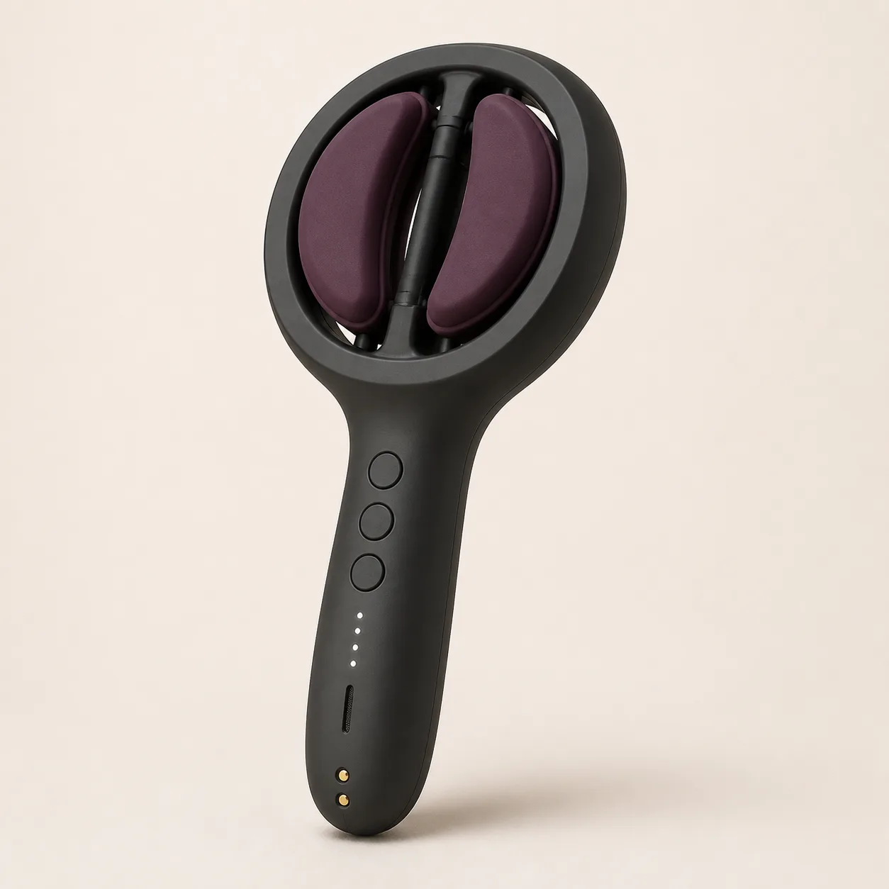 Split-Crescent Alternating-Rocker Wand Massager