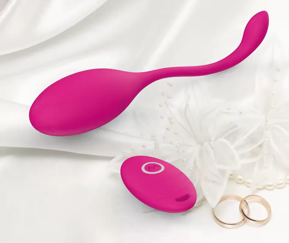 Y.Love YAI66W 027 Pink Wireless Remote Vibrating Egg - Image 2