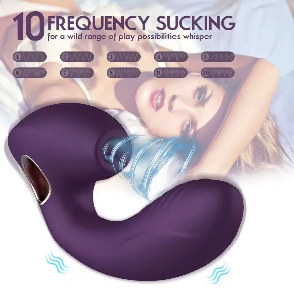 Kovida ZDB426 Purple Dual-Motor Pulse-Flap Suction Stimulator - Image 4