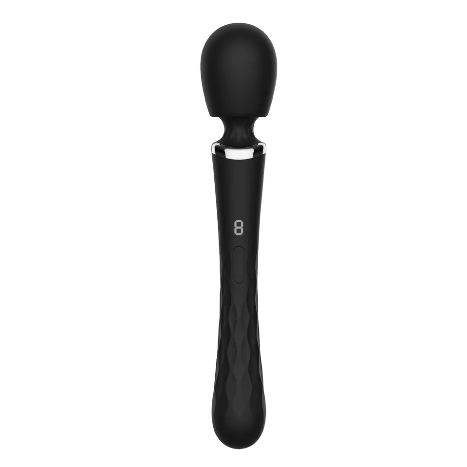 JDY2508 Dual-Vibration Digital-Display Wand: Four Colors