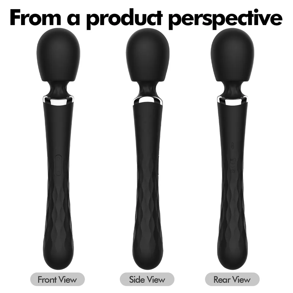 JDY2508 Dual-Vibration Digital-Display Wand: Four Colors - Image 2