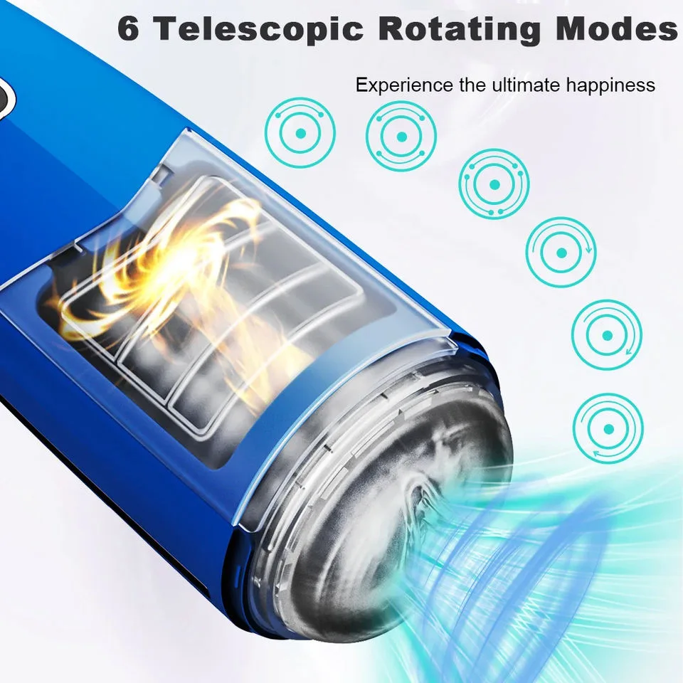 MTY-26 Telescopic Rotating Male Masturbator - Image 4