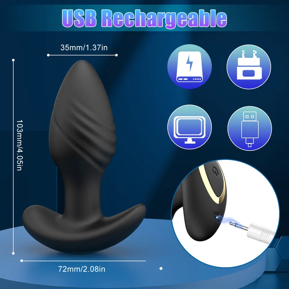 Aolan ALGS-005 360° Rotating App Anal Massager - Image 3
