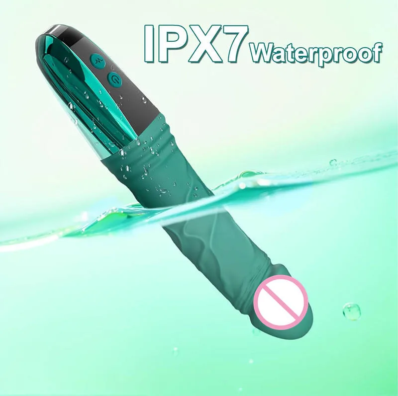 MS272 Green LCD 12-Mode G-Spot Vibrator - Image 4
