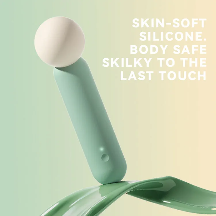 SW0102 Dual-Tone Angled-Head Wand Vibrator - Green or Red - Image 2