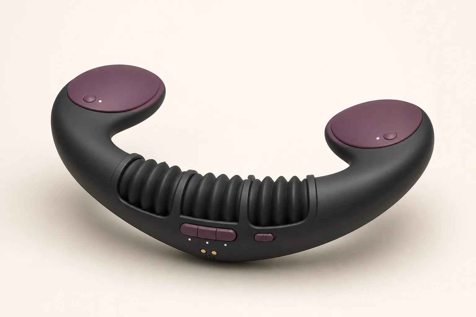 Three-Bellows Variable-Arc Couples Vibrator with Twin Contact Caps