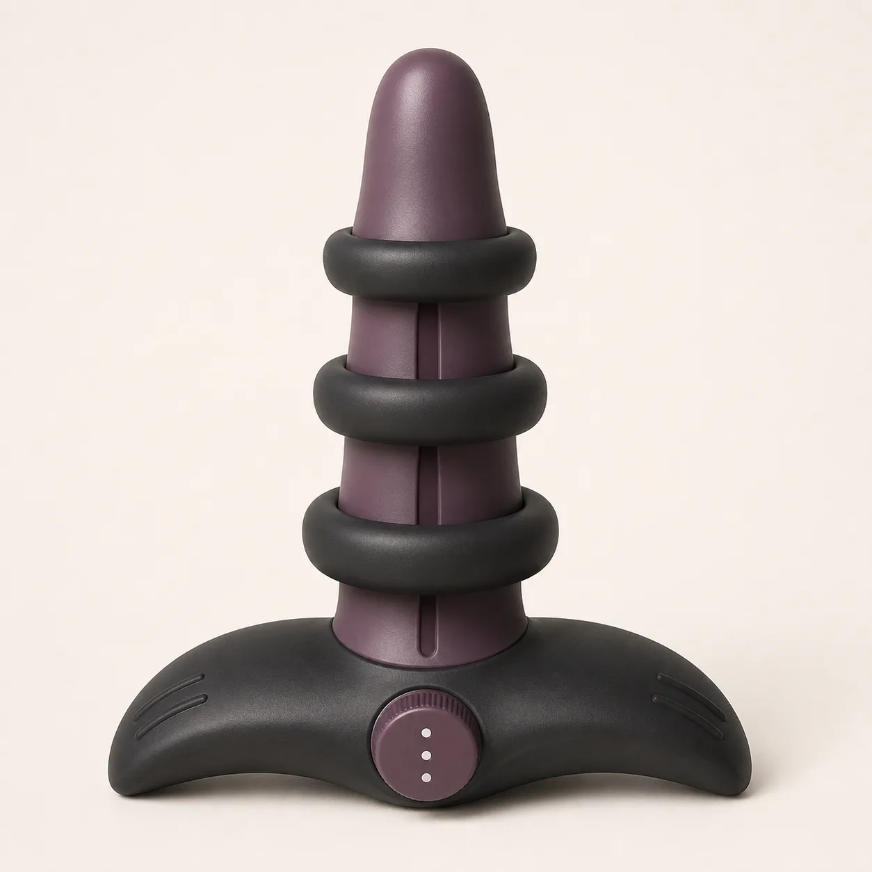 Three-Collar Spacing-Indexed Anal Trainer