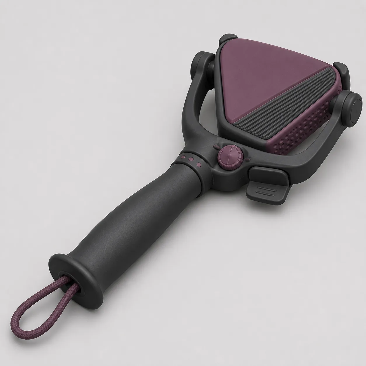 Three-Face Indexed Sensory Paddle with Guarded Flip Yoke