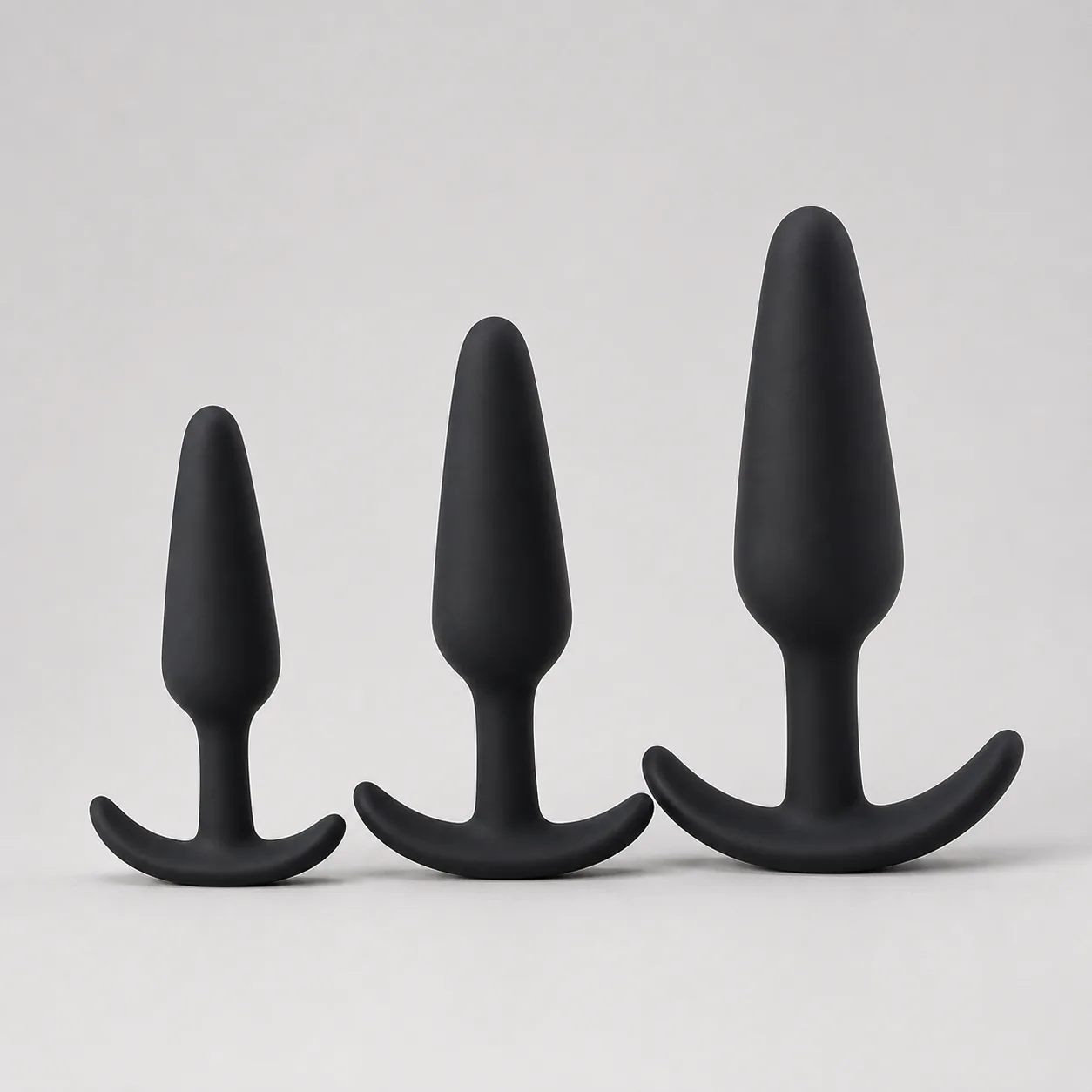 Three-Piece Silicone Set – Graduated Sizes, Flared Bases - Image 3