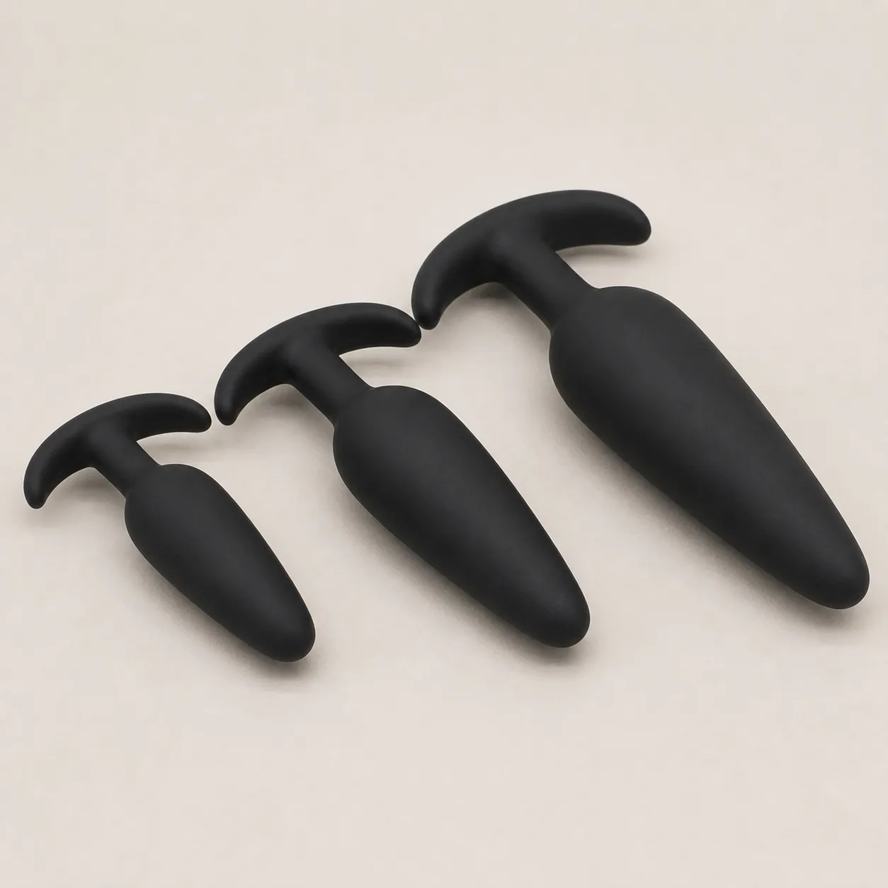 Three-Piece Silicone Set – Graduated Sizes, Flared Bases - Image 2