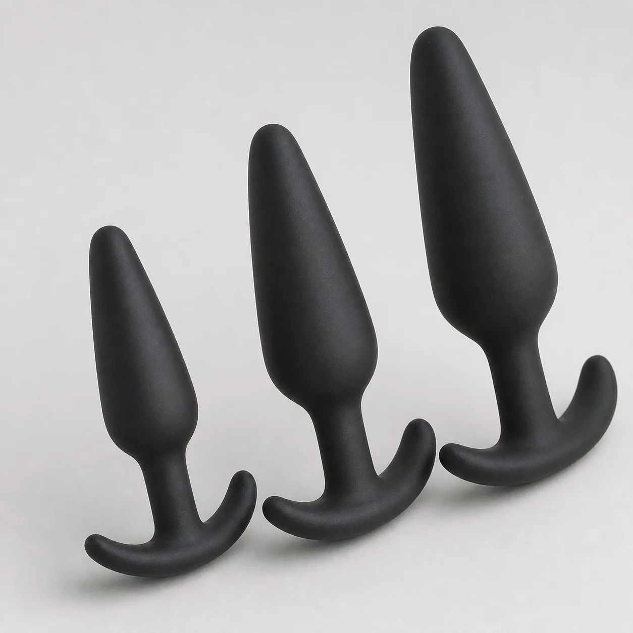 Three-Piece Silicone Set – Graduated Sizes, Flared Bases - Image 4