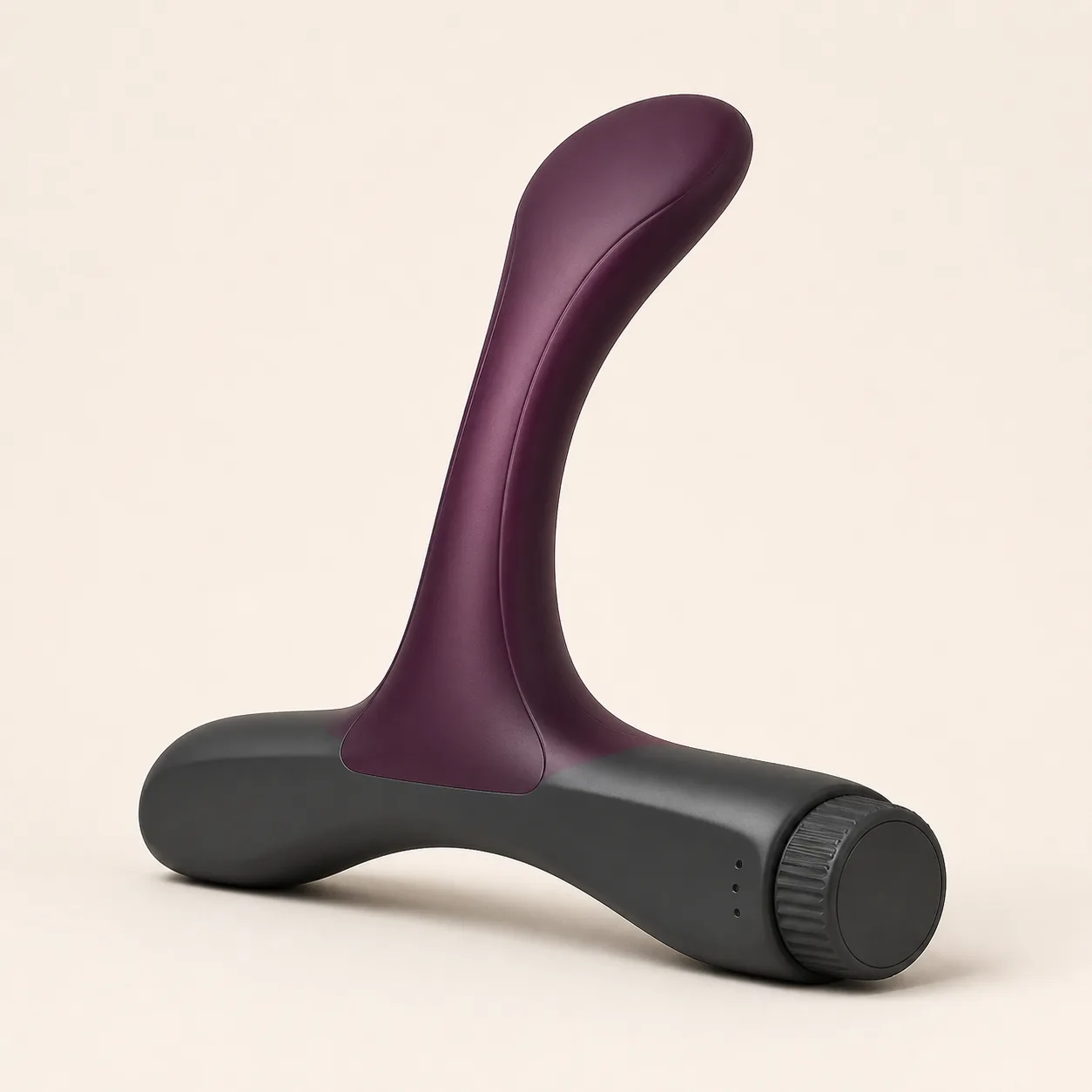 Three-Position Curvature Prostate Trainer with Wide Rocker Base