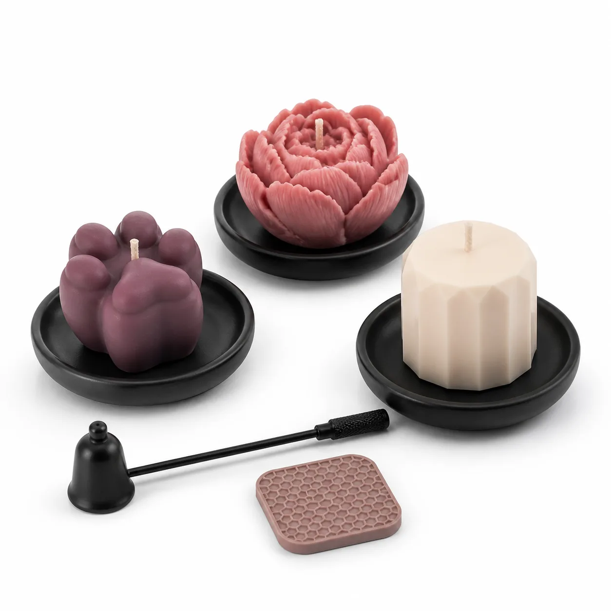 Three-Shape Low-Temperature Wax Play Set