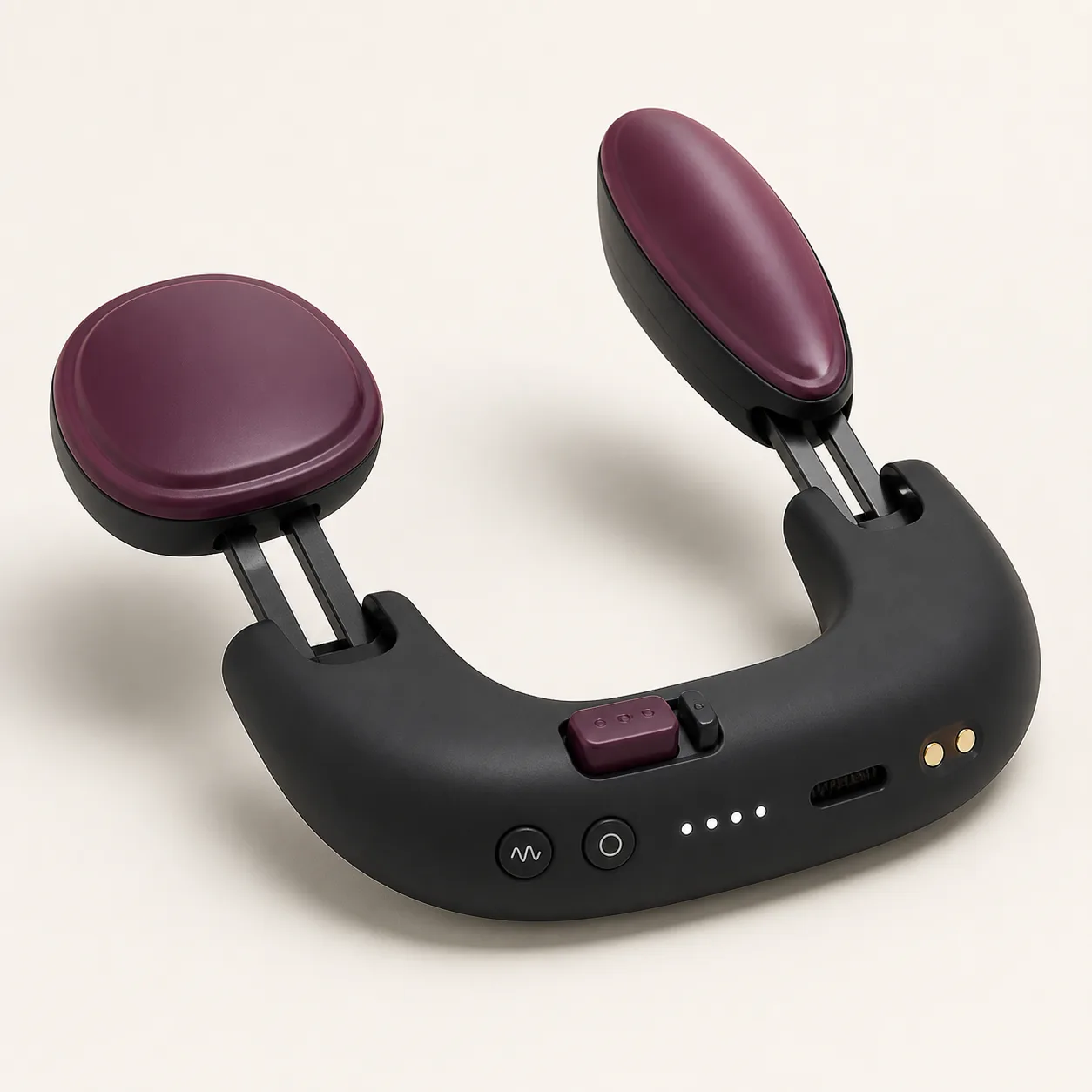 Three-Stop Preload Twin Leaf-Spring Couples Vibrator