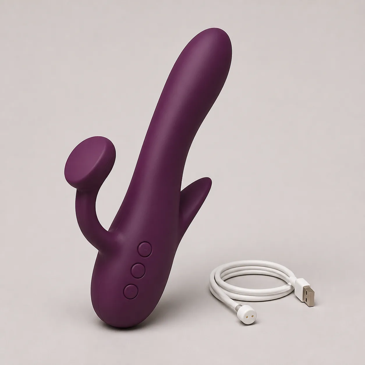 Triple-Action Tapping, Thrusting & Vibrating Massager