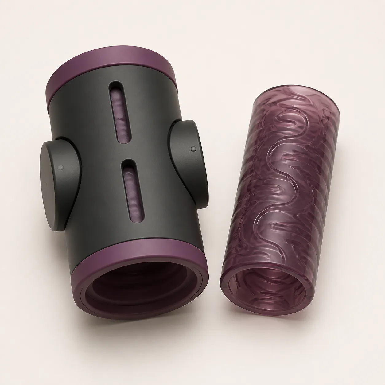 Twin-Dial Compression Manual Stroker with Removable Liner