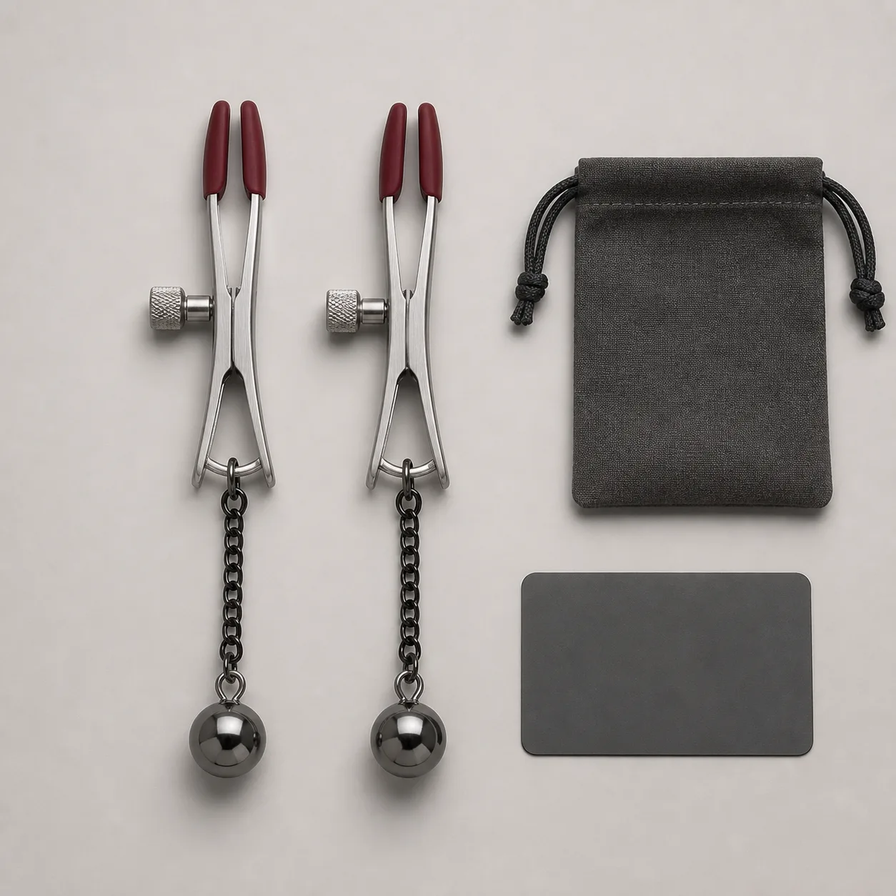 Twin-Drop Adjustable Weighted Sensory Clamps