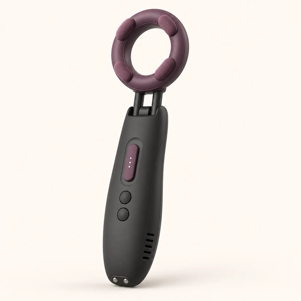 Twin-Rail Three-Stroke Halo Wand Massager