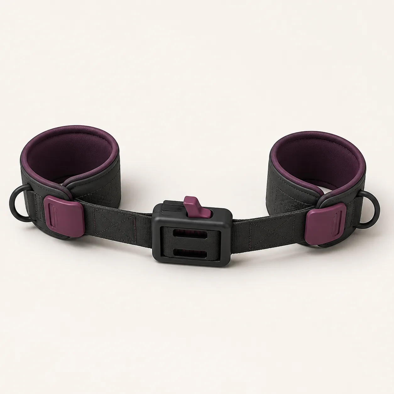 Twin-Scale Sliding Hobble Strap with Independent Ankle Cuffs