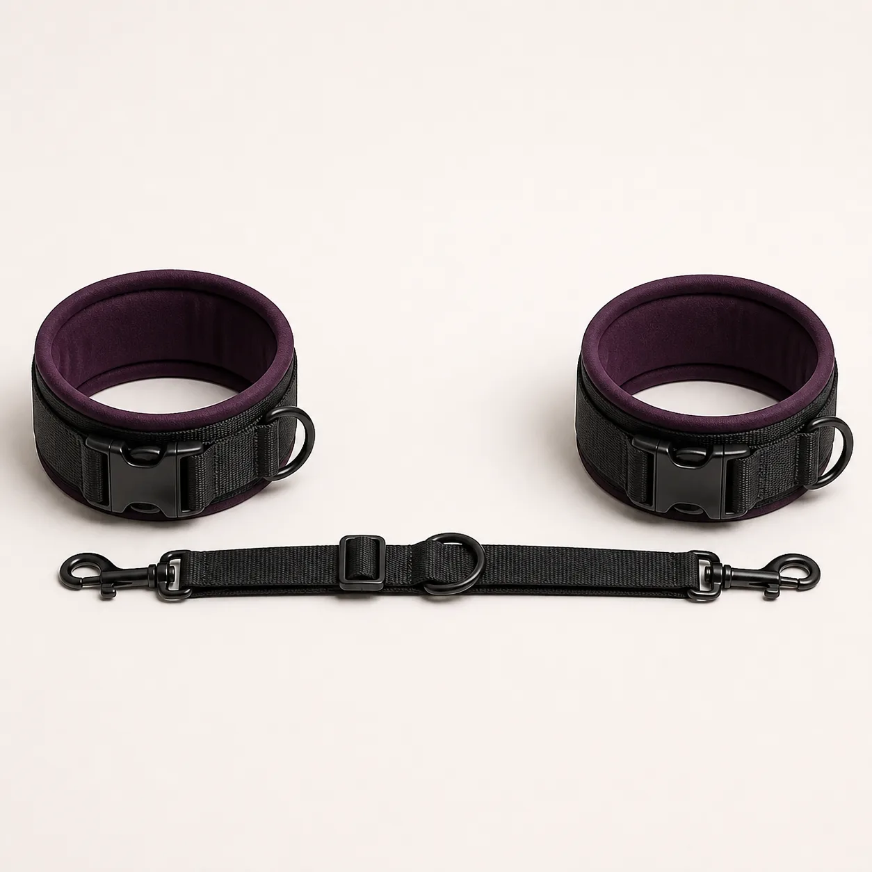 Twin-Thigh Padded Cuff and Center Positioning Strap Set