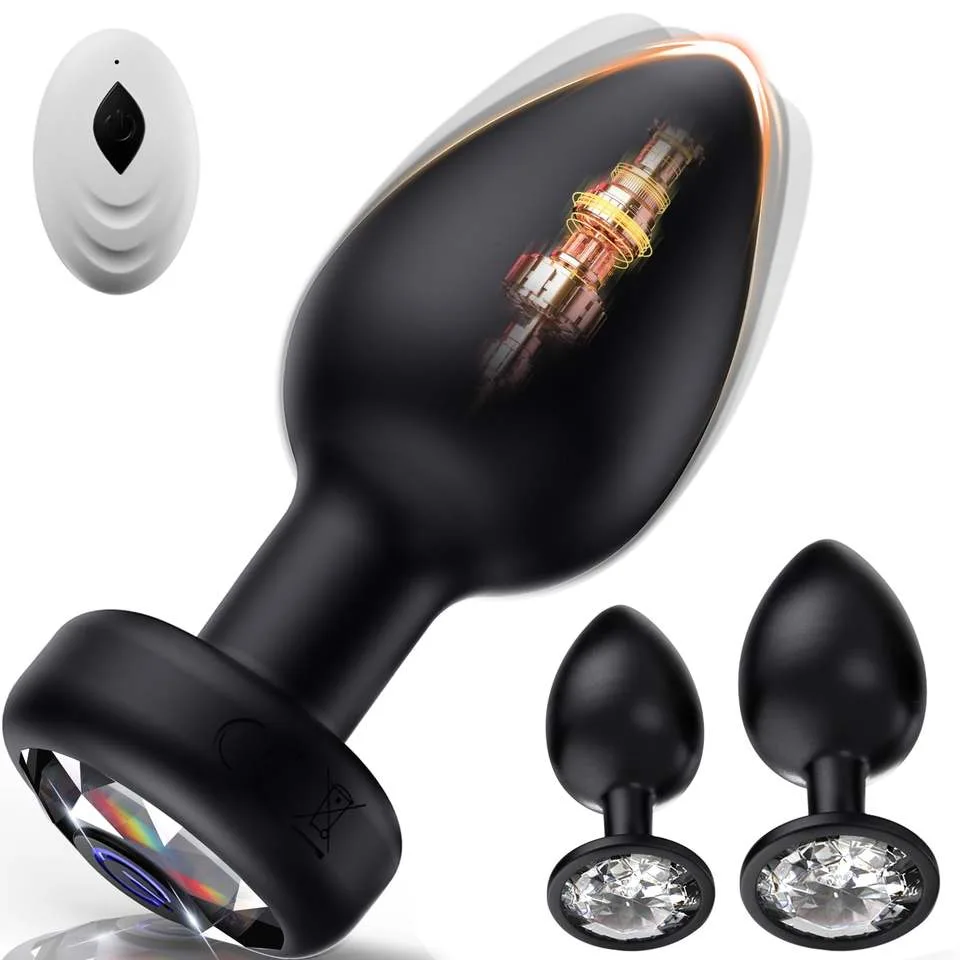 VB148B Remote Vibrating Three-Plug Anal Training Set