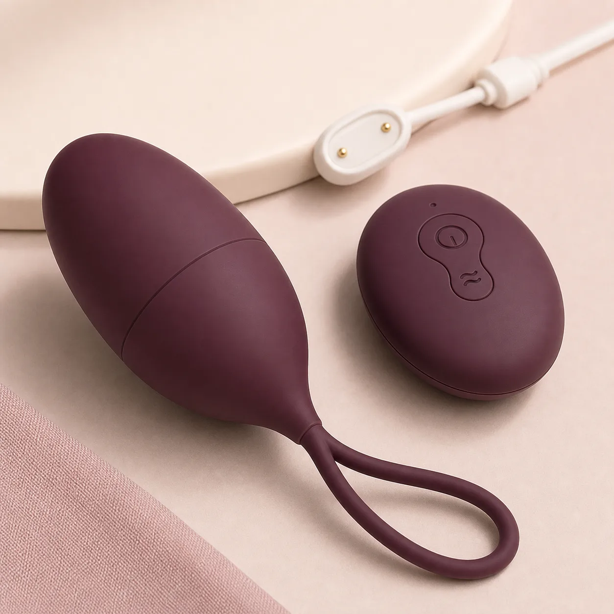 Wireless Remote Vibrating Egg - Rechargeable Couples Control - Image 2
