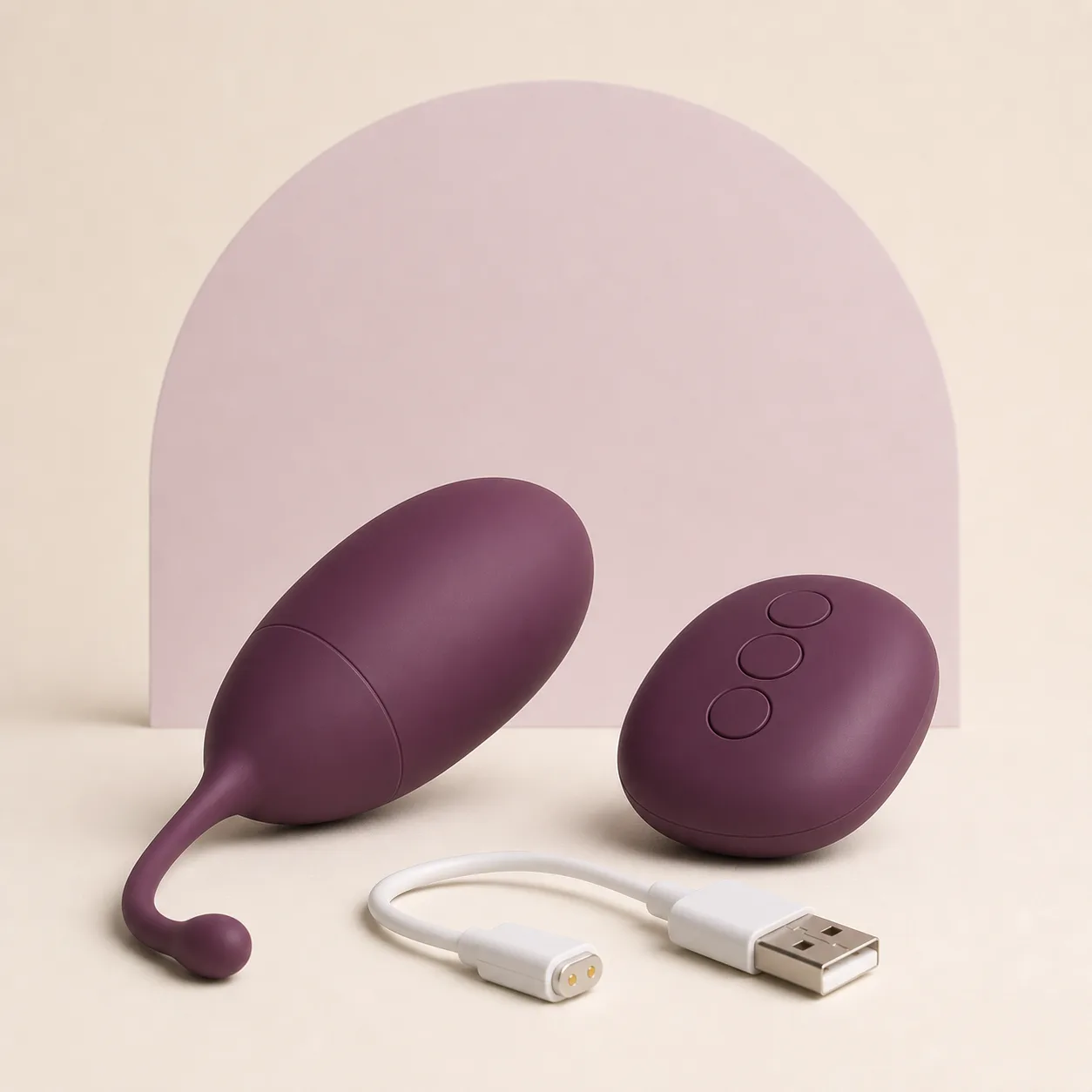 Wireless Remote Vibrating Egg - Rechargeable Couples Control