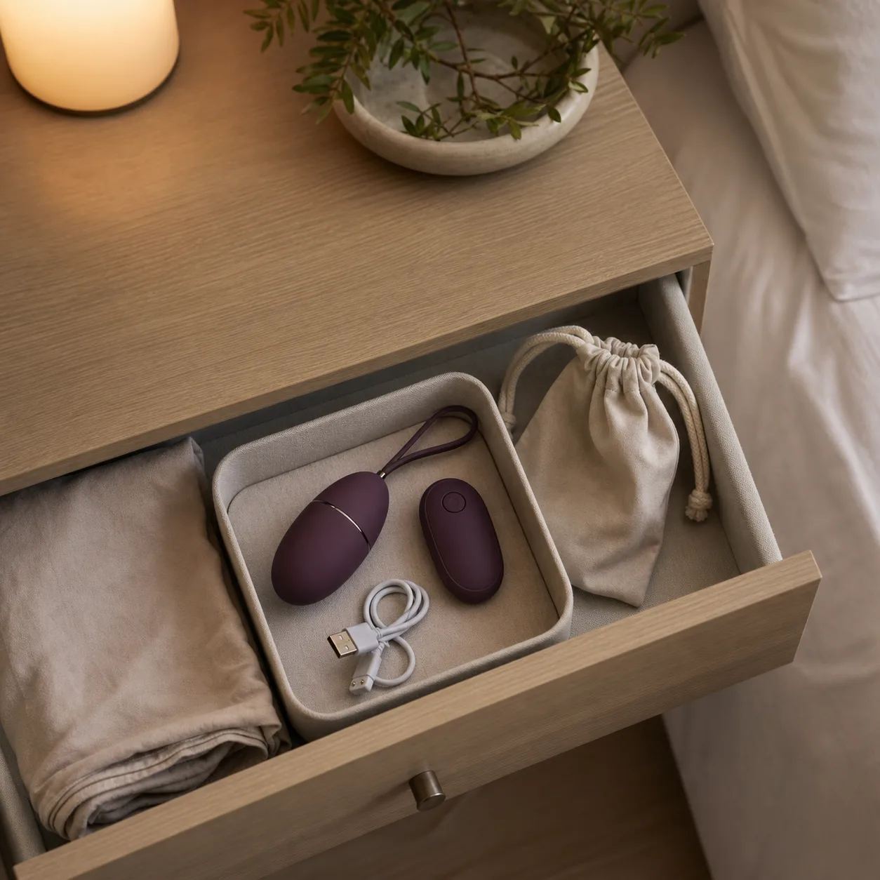 Wireless Remote Vibrating Egg - Rechargeable Couples Control - Image 3