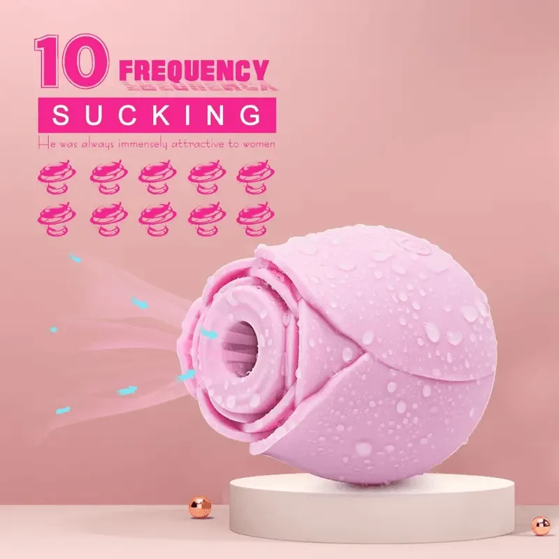 PetalPulse Rose Suction Massager – 10 Modes - Image 2