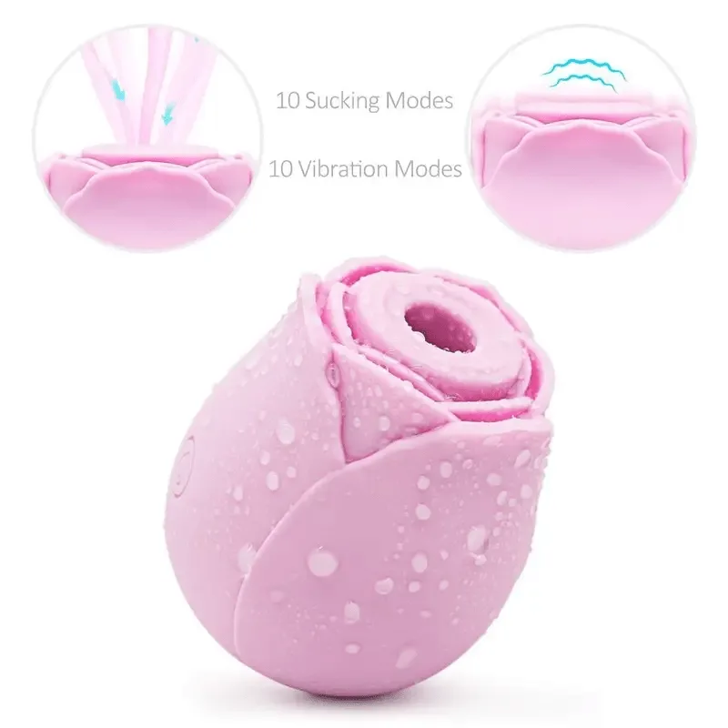 PetalPulse Rose Suction Massager – 10 Modes - Image 3