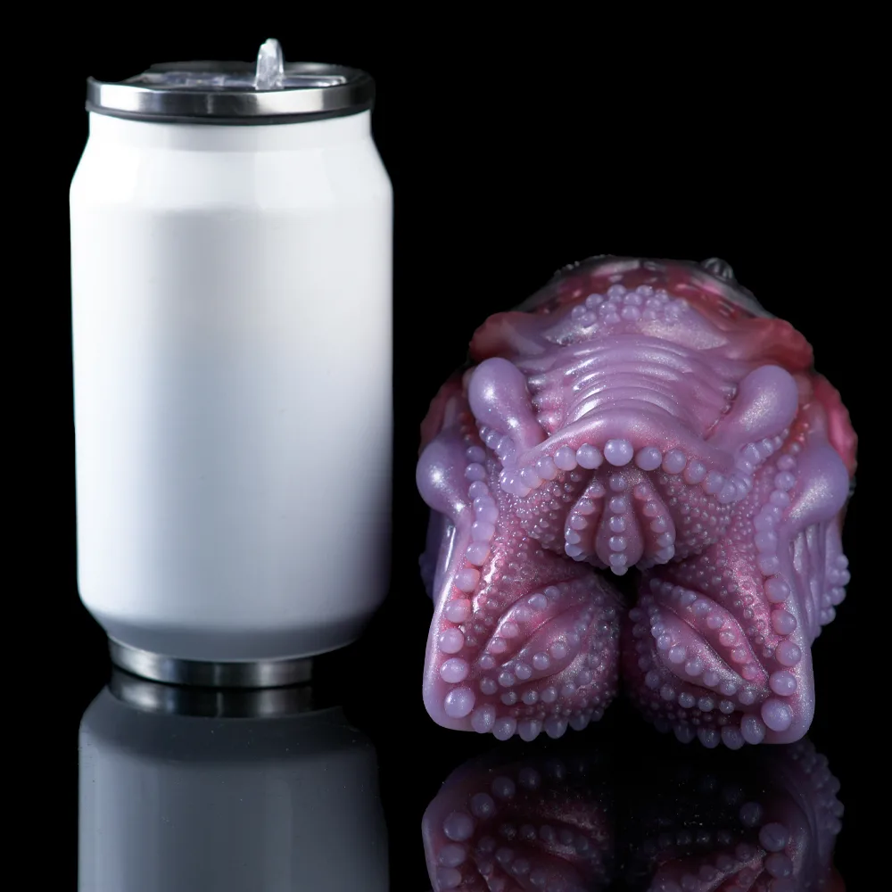 DeepVoid Purple Alien Egg Textured Male Stroker - Image 3