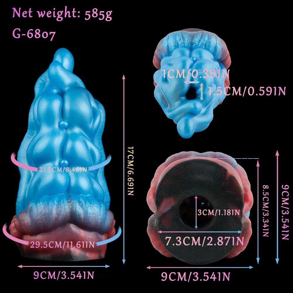 BlueRay Tongue-Shaped Fantasy Male Stroker - Image 7