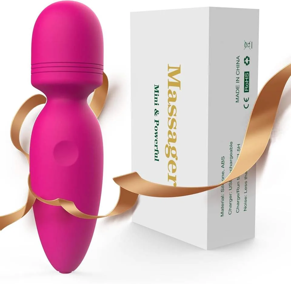 PetalMini Rose Wand Massager – 10 Modes