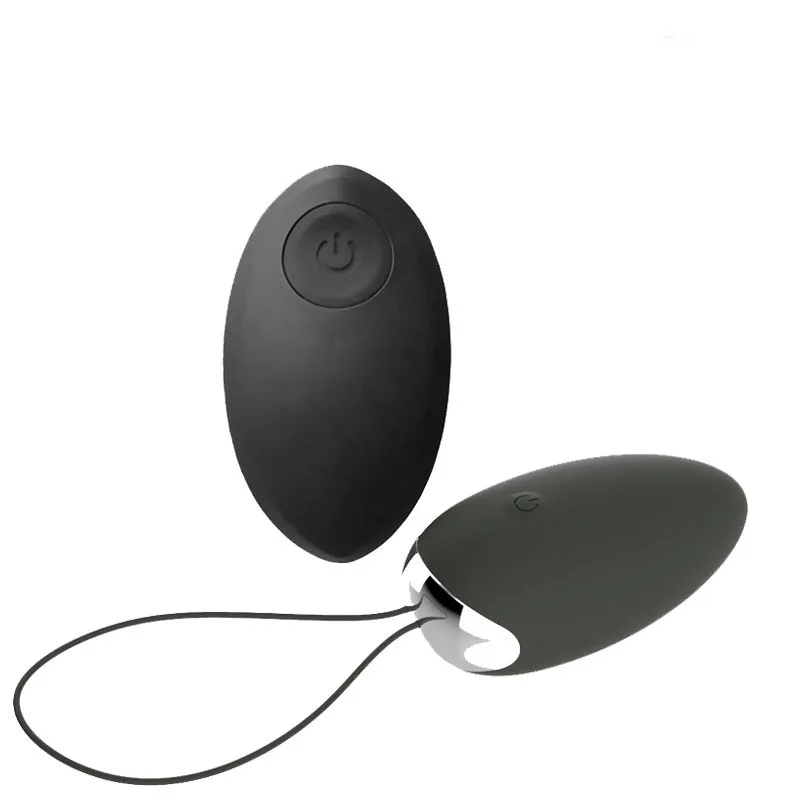 Softplay YQ-LR124 Black Remote-Control Vibrating Egg