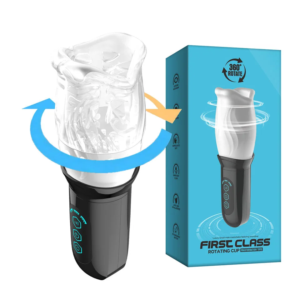 Secwell SW1022 Transparent Rotating Male Stroker