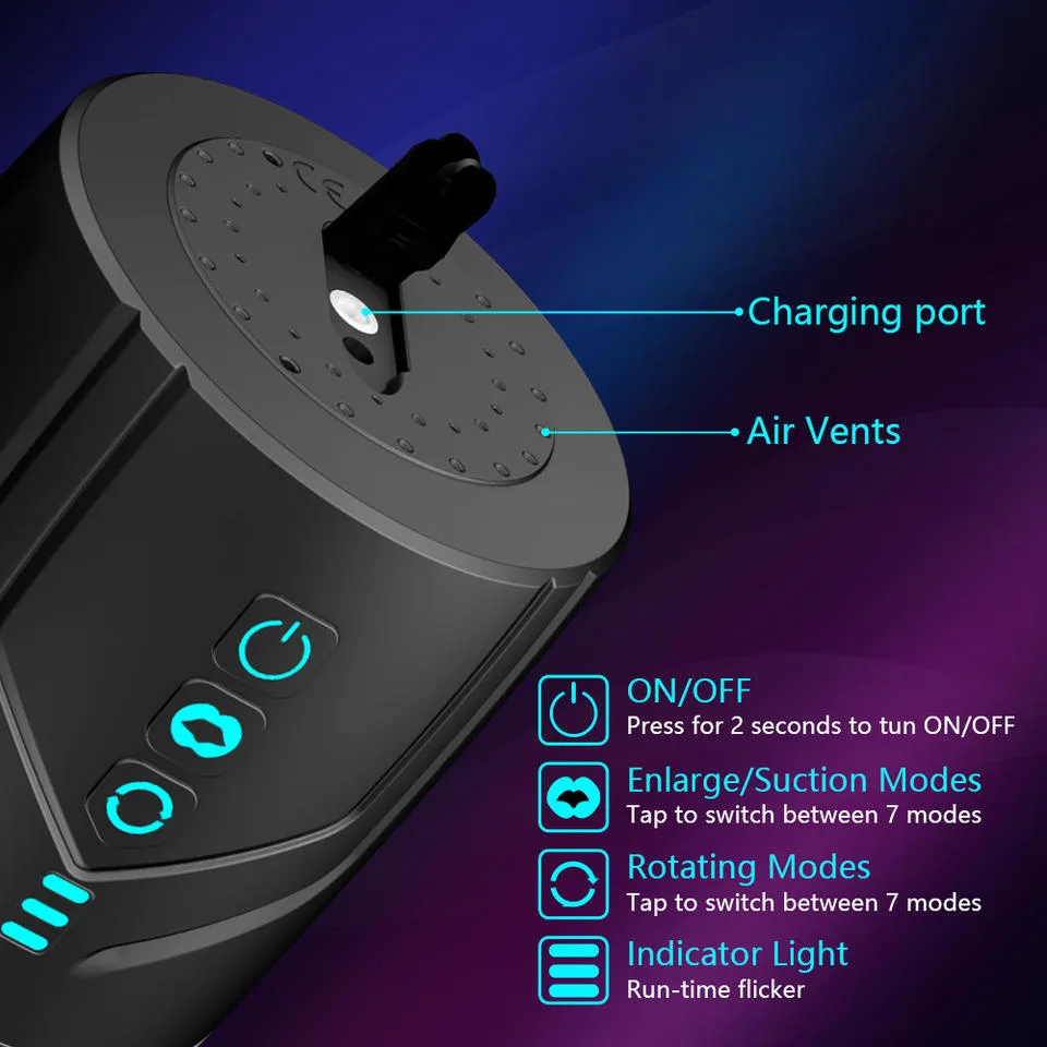 AeroPulse Automatic Suction & Rotation Stroker — 7 Modes - Image 5