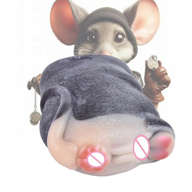 MidnightMouse Dual-Opening Silicone Male Stroker