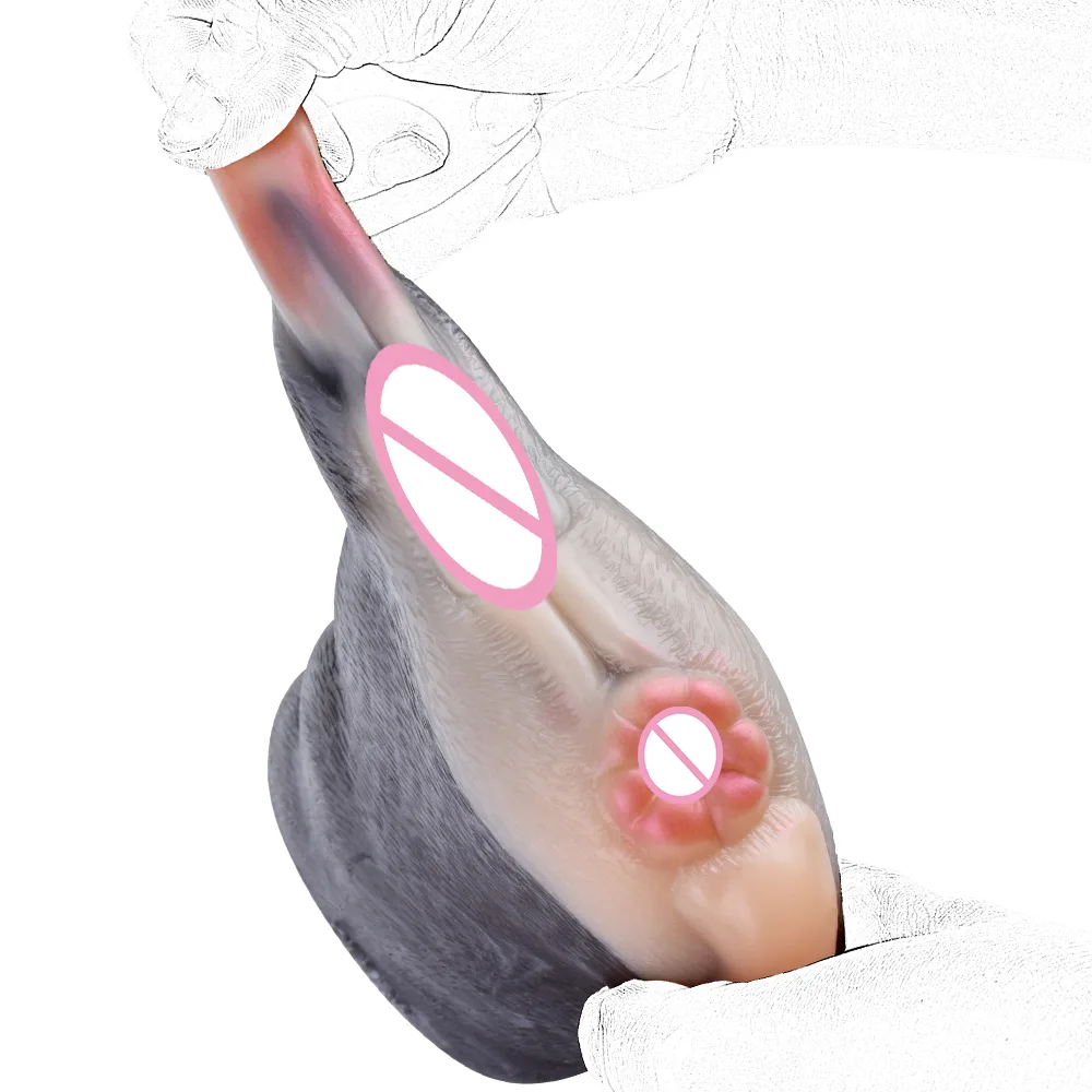 MidnightMouse Dual-Opening Silicone Male Stroker - Image 5