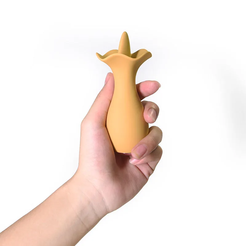 LemonBloom Silicone Tongue Stimulator — 10 Settings