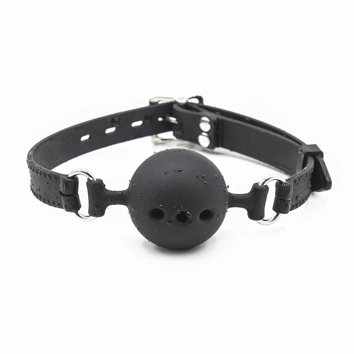 SilentSphere Breathable Silicone Ball Gag