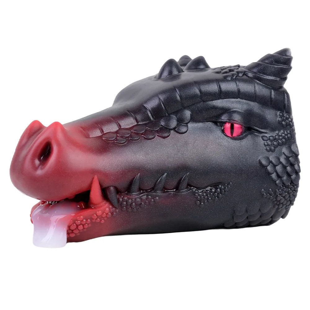 EmberDragon Textured Silicone Male Stroker - Image 5