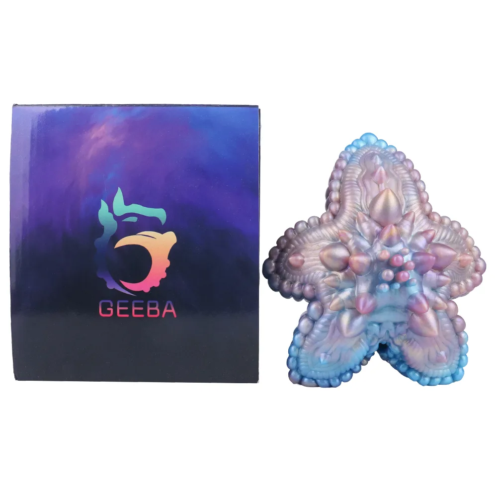 CelestialStar Textured Silicone Male Stroker - Image 4