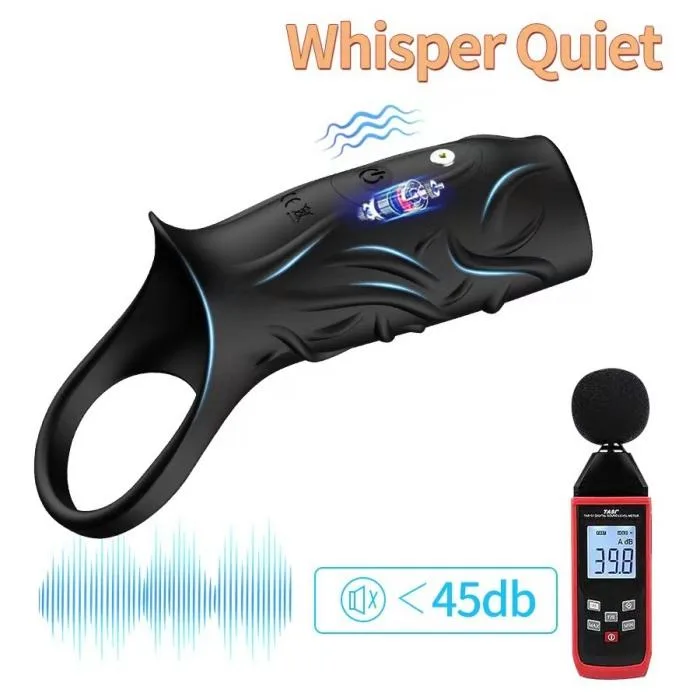 PulseFit Rechargeable Silicone Vibrating Sleeve — 10 Modes - Image 2