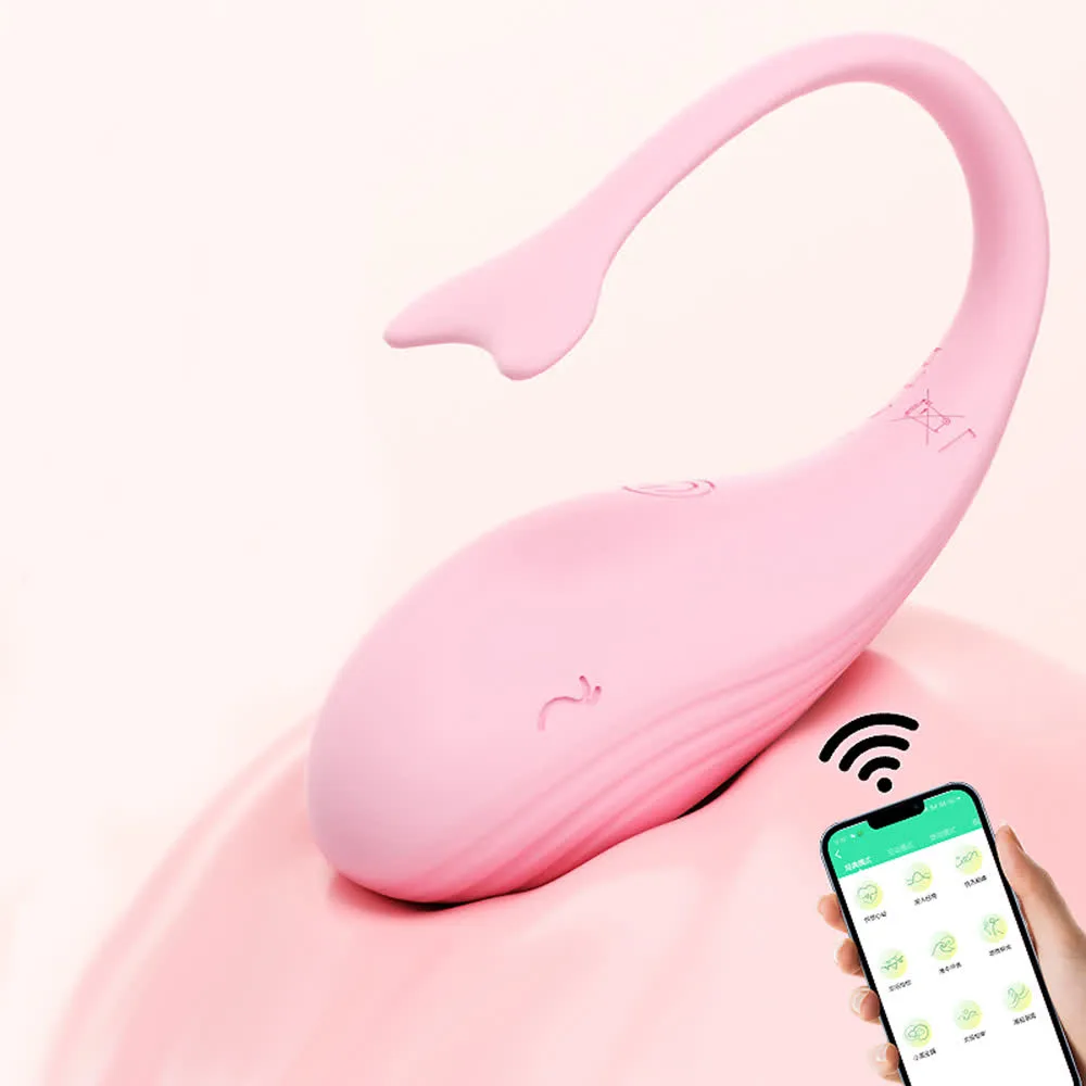 WhaleLink App-Controlled Wearable Vibrator – 9 Modes