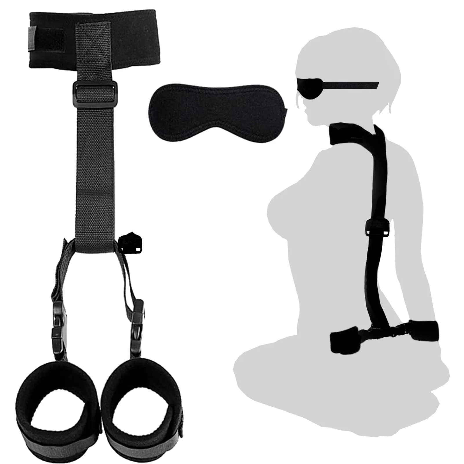 ShadowLink Neck-to-Wrist Padded Restraint Set