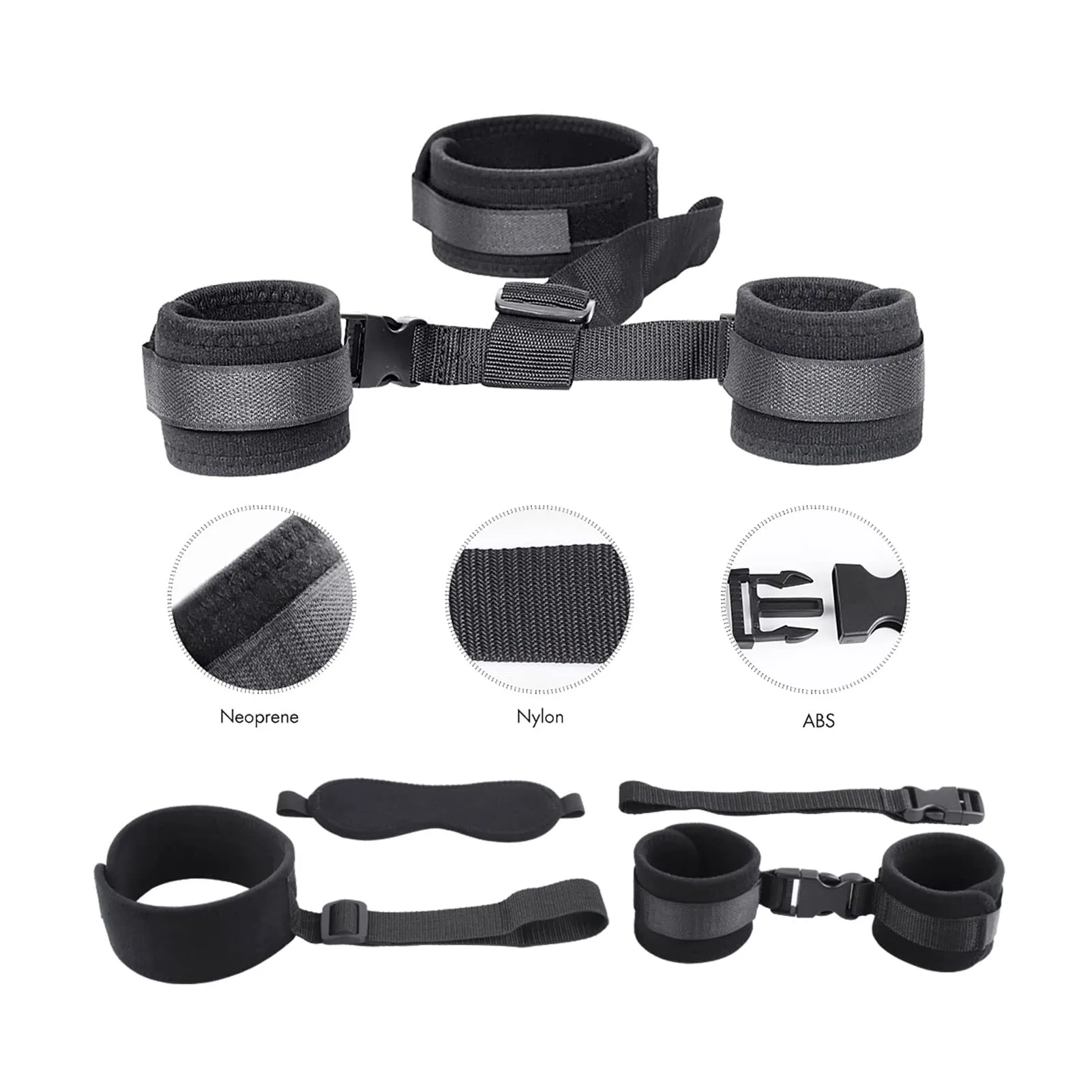 ShadowLink Neck-to-Wrist Padded Restraint Set - Image 4
