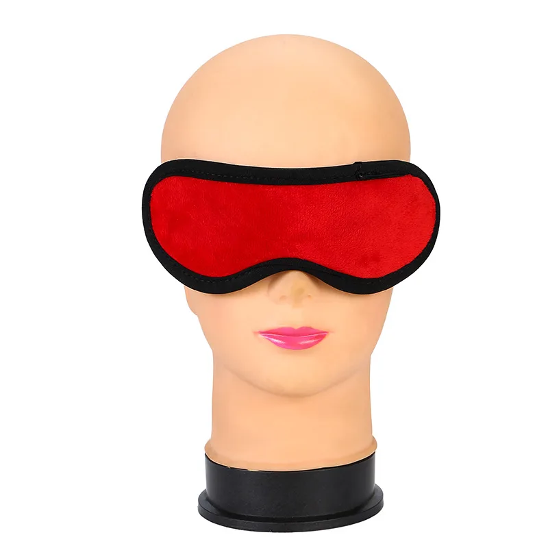 CrimsonTease Furry Cuffs, Gag and Blindfold Set - Image 2
