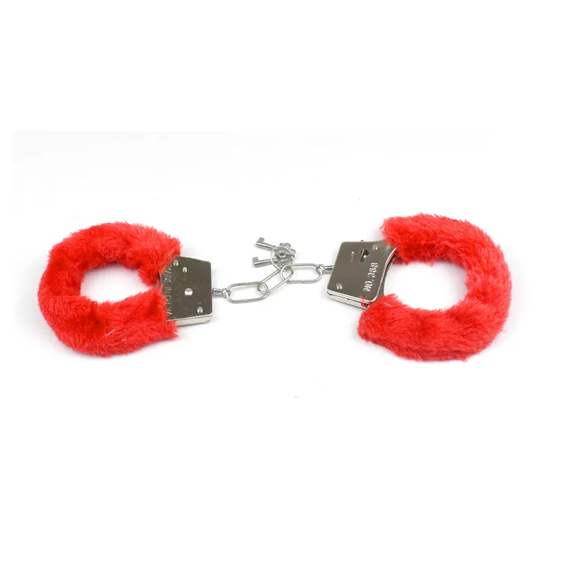 CrimsonTease Furry Cuffs, Gag and Blindfold Set - Image 4