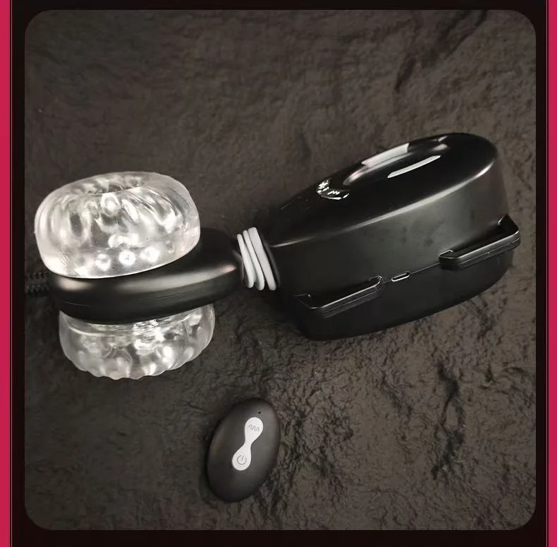 NightRider Wearable Thrusting Masturbator — Black - Image 3